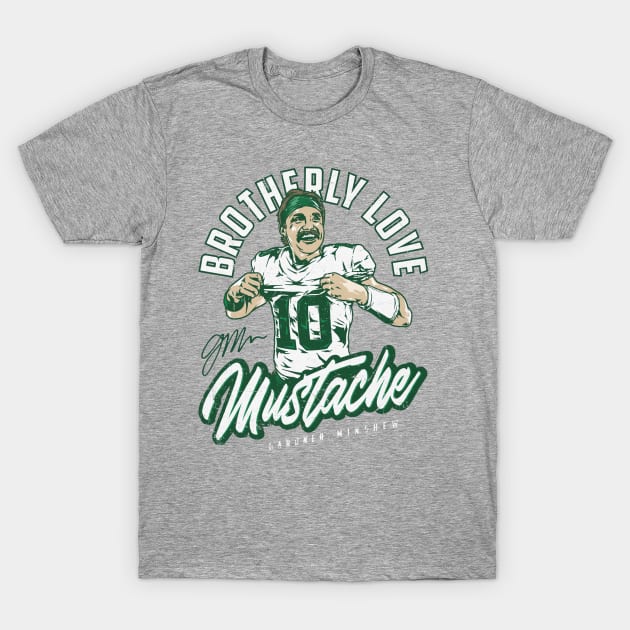 Gardner Minshew Philadelphia Moustache T-Shirt by Buya_Hamkac